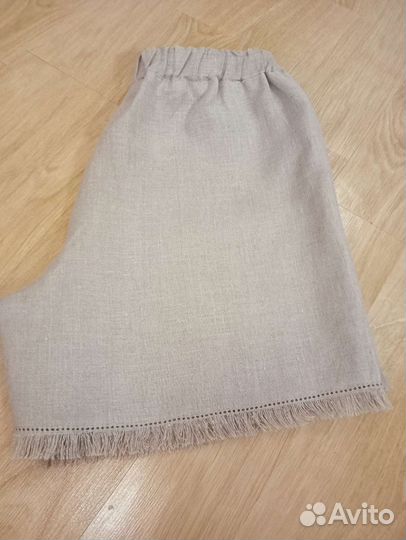 Шорты льняные женские, р.44