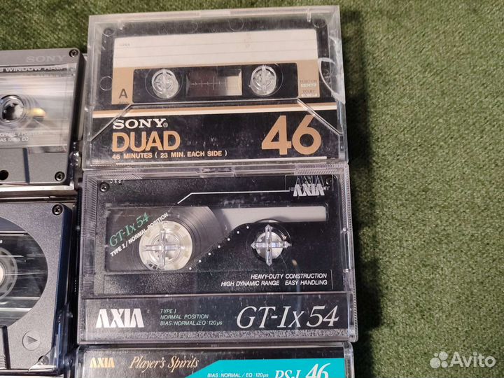 Аудиокассета maxell, sony, TDK, axia