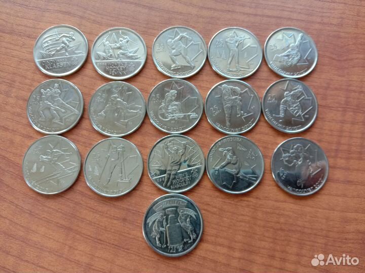 Наборы иностранных монет. Олимпиады, спорт