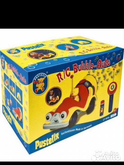 Новая машина с мыльными пузырями