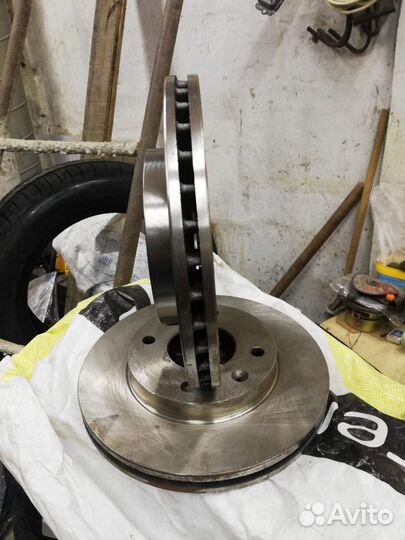 Тормозные диски передние на хундай соната