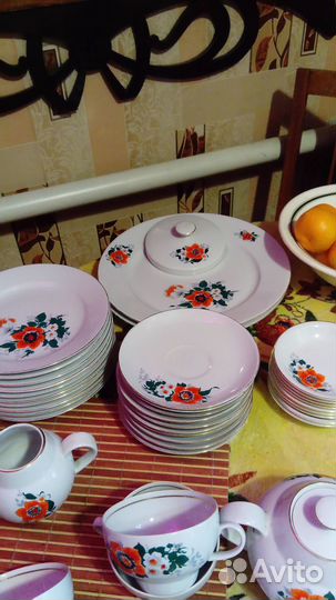 Чайный сервиз 10 персон Германия кахла