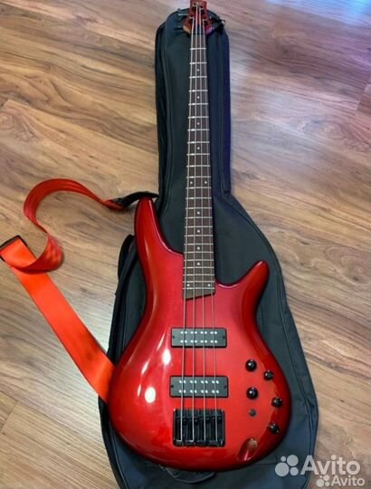 Бас гитара Ibanez Standard Candy Apple (актив)