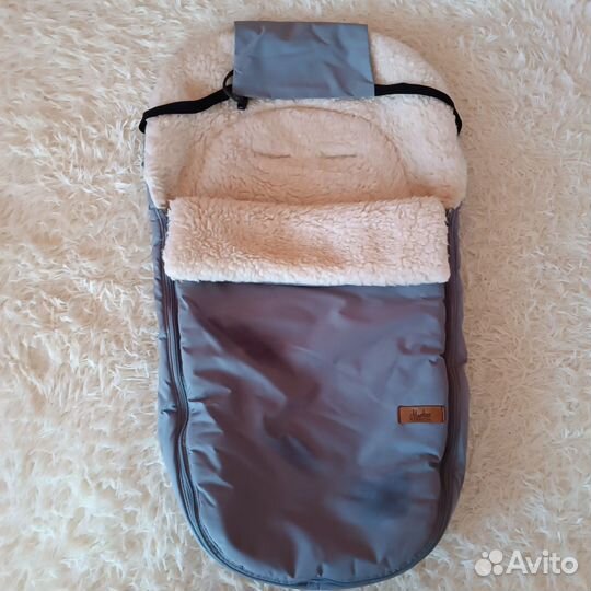 Конверт в коляску 100шерсть