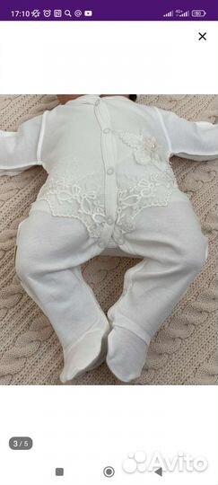 Комплект на выписку для девочки