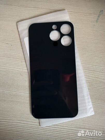 Задняя крышка на айфон 13 про,голубой