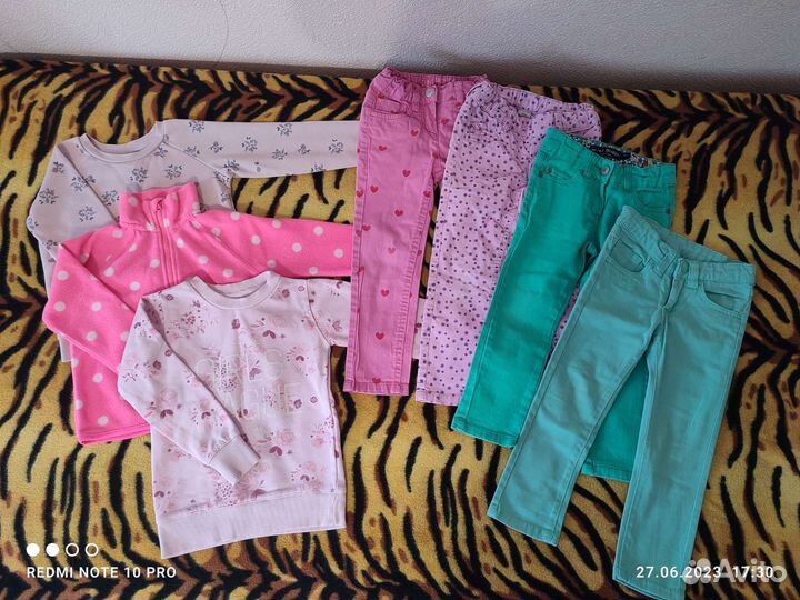 Пакет вещей на девочку на рост 92/98