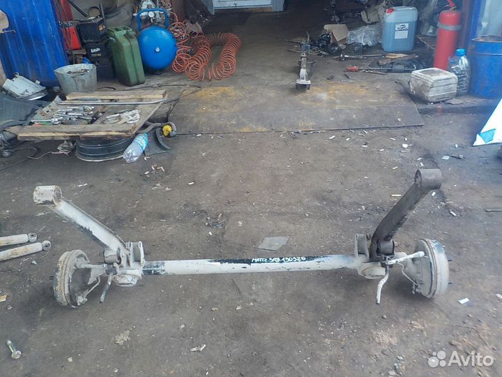 Балка задняя daewoo matiz