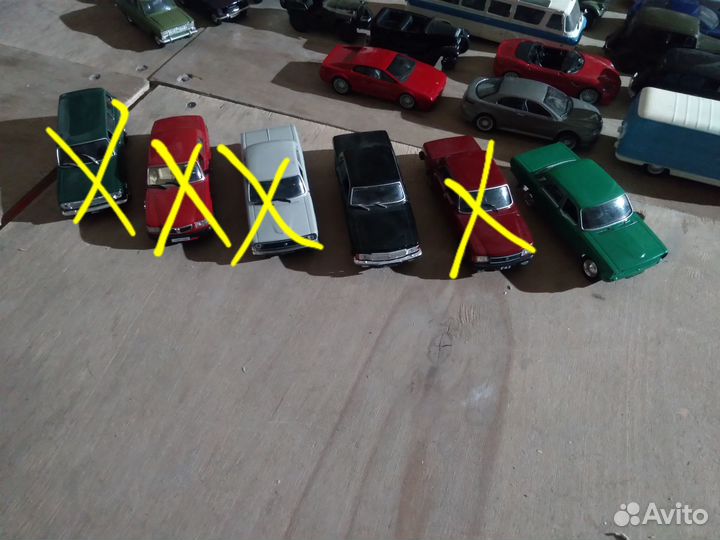 Модели машинки 1/43