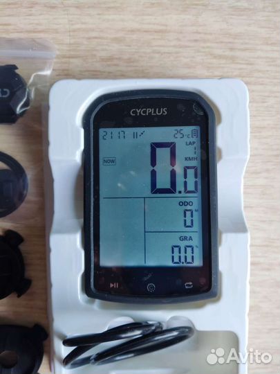 Велокомпьютер gps cycplis M1 каденса и скорости