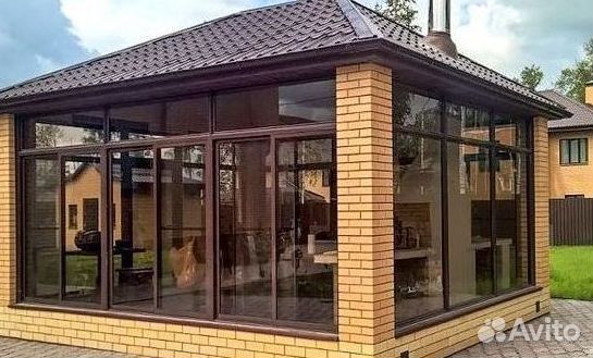 Окна на веранду