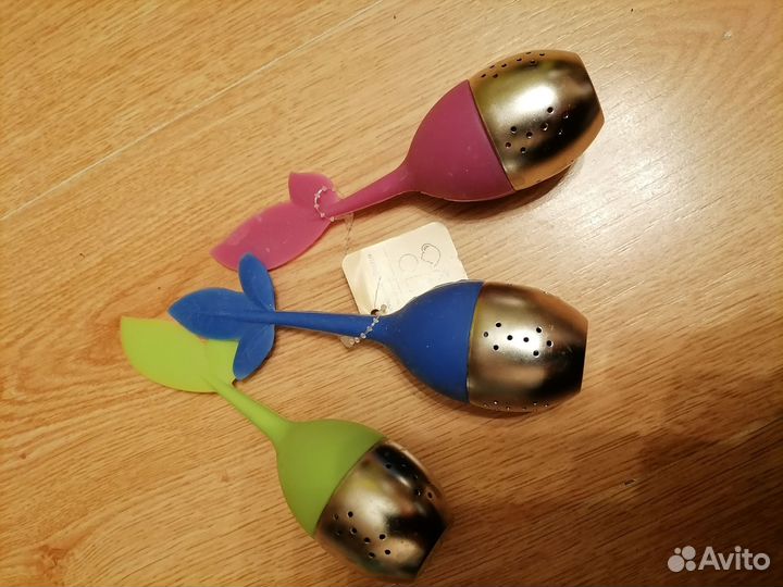 Ситечко для чая 3шт пакетом