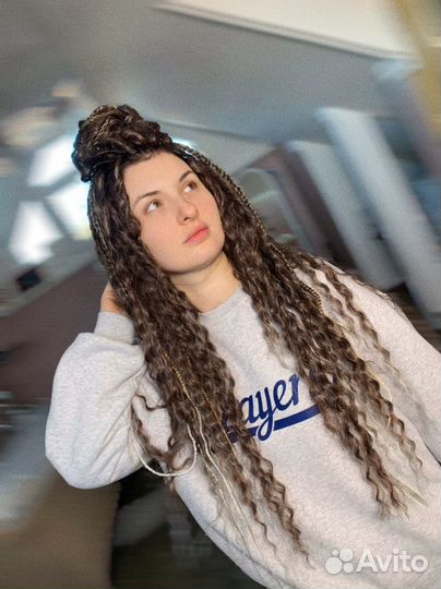 Афролоконы/дредокудри, брейды, косы с канекалоном