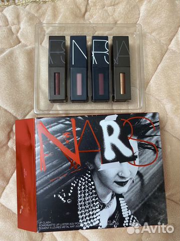 Набор ультраматовых пигментов для губ nars