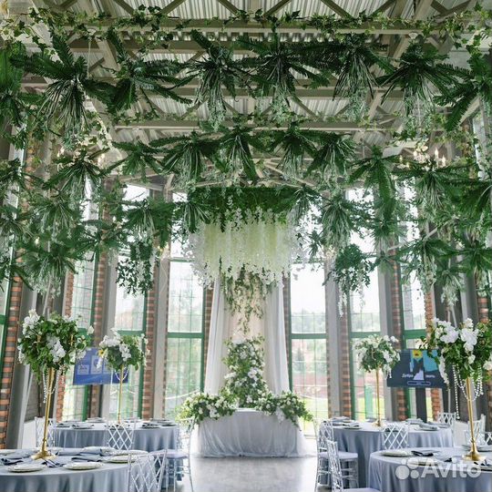 Оформление свадьбы цветами, декор мероприятий