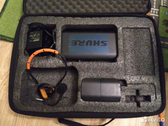 Аренда головного микрофона shure BLX/SM35 петлички