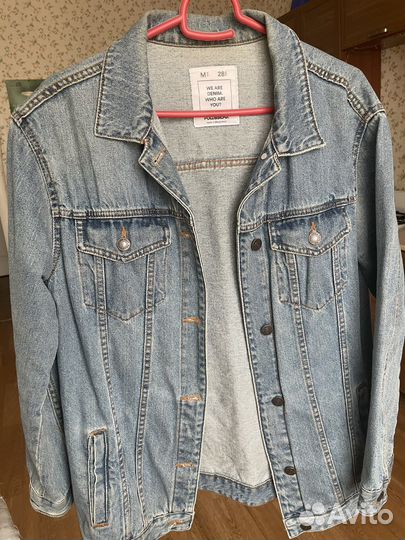Джинсовая куртка pull bear
