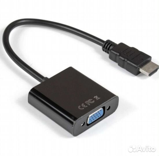 Переходник hdmi-vga, displayport - vga