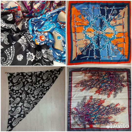 Шарфы палантины платки косынки