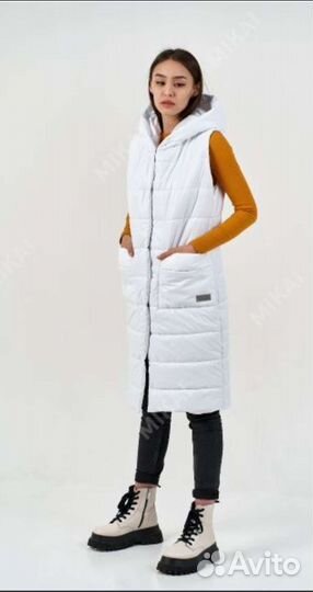 Жилет удлиненный