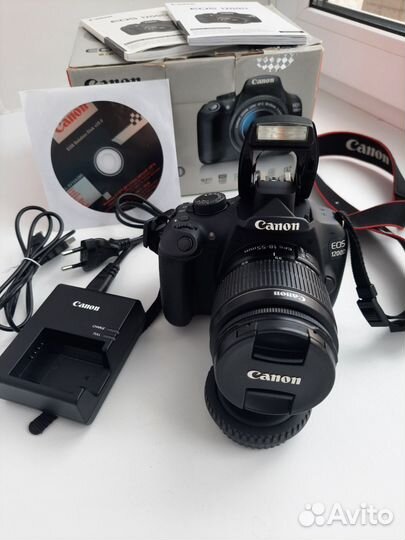 Зеркальный фотоаппарат Canon eos 1200d