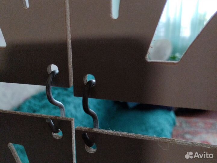 Модульная перегородка для зонирования комнаты