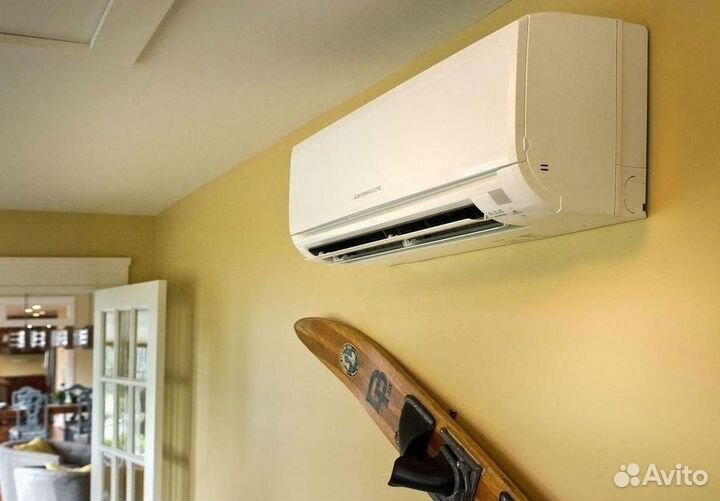 Сплит система с установкой