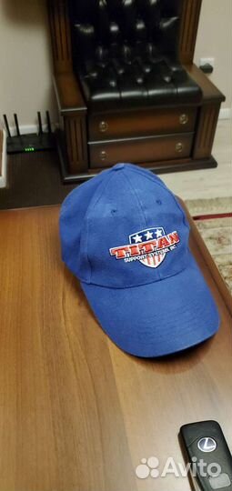 Кепка мужская, с символикой титан, пауэрлифтинг