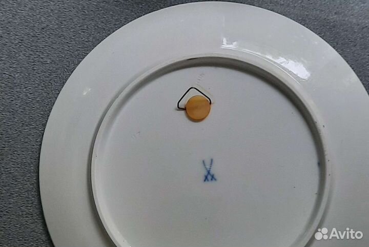 Мейсен.Антиквариат.Тарелка настенная 