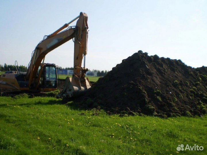 Земля плодородная для огорода. Торфогрунт. Грунт