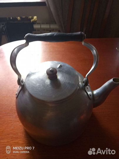 Чайник алюминевый СССР бу