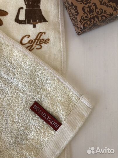 Полотенце махровое подарочное новое