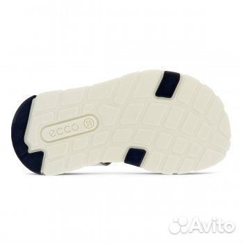 Сандалии Ecco кожаные ecco mini stride sandal (син