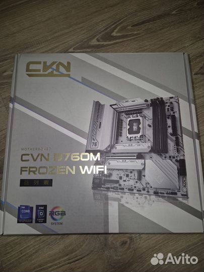 Материнская плата CVN B760 Frozen wifi ddr4