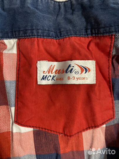 Рубашка для мальчика 8-9 лет