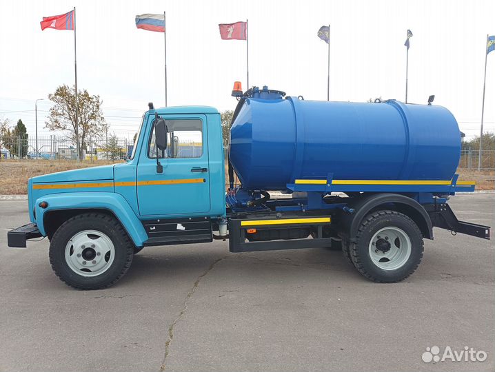 Ассенизатор 5 кубов газ-3309 ко-505