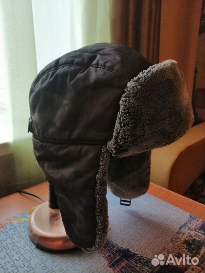 Мужская зимняя шапка ушанка меховая