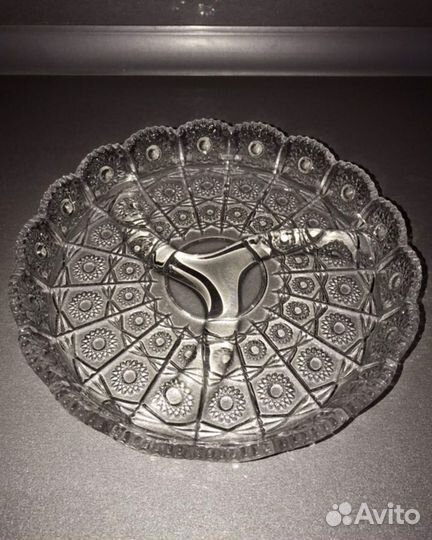 Менажница стекло