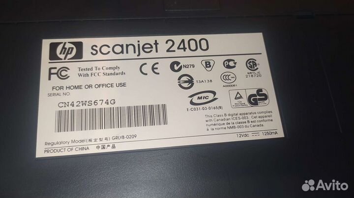 Сканер HP 2400