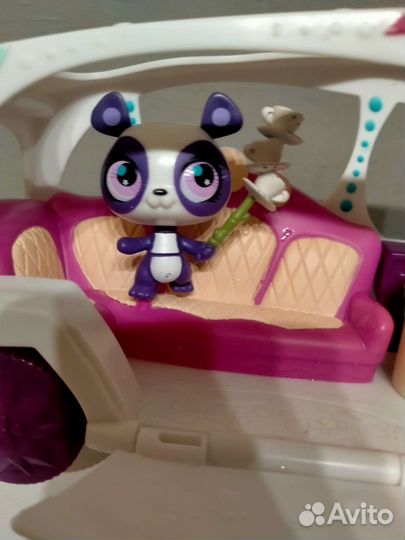 Littlest Pet Shop Набор Парад талантов с автобусом