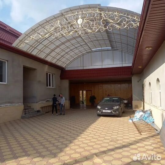 Кованый навес