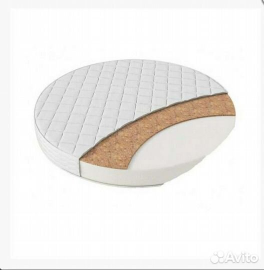 Детский матрас круглый