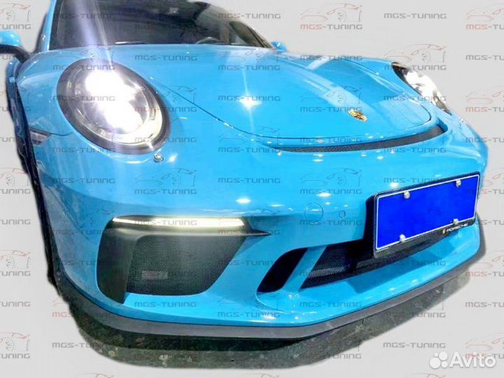 Передний бампер GT3 Porsche 911 2015+ 991 991.2