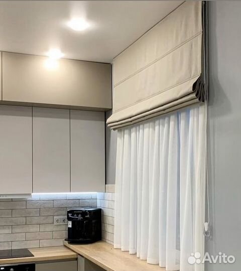 Римские шторы + Тюль на заказ