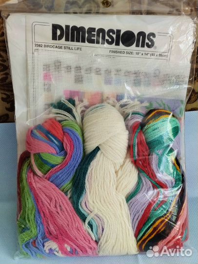 Набор для вышивания Dimensions. 1991г. Раритет