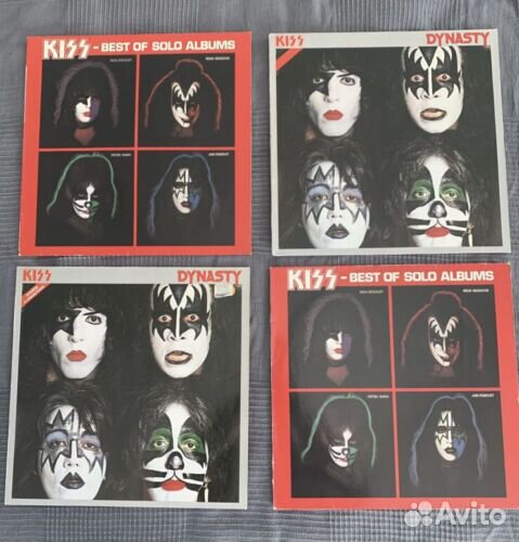 Kiss виниловые пластинки, оригиналы