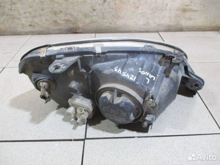 Фара левая Chevrolet Lanos