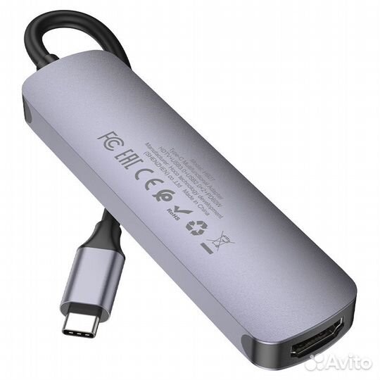 USB-хаб 3.0 на 5 портов Hoco HB27