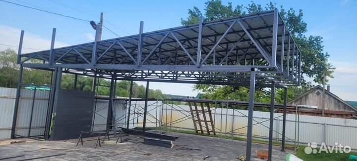 Изготовление навесов