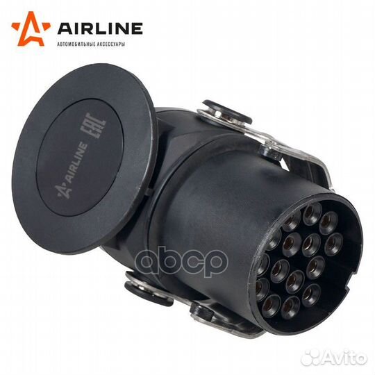 Вилка прицепа/тягача 24В 15 контактов пластик A